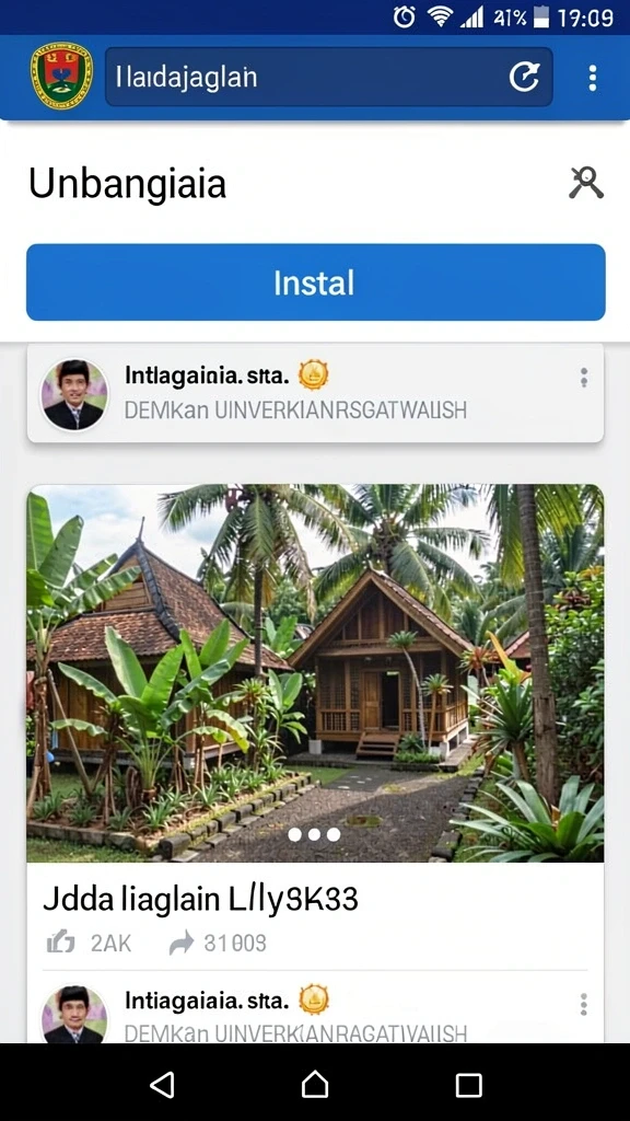 Tampilan antarmuka yang user-friendly saat mulai bermain.