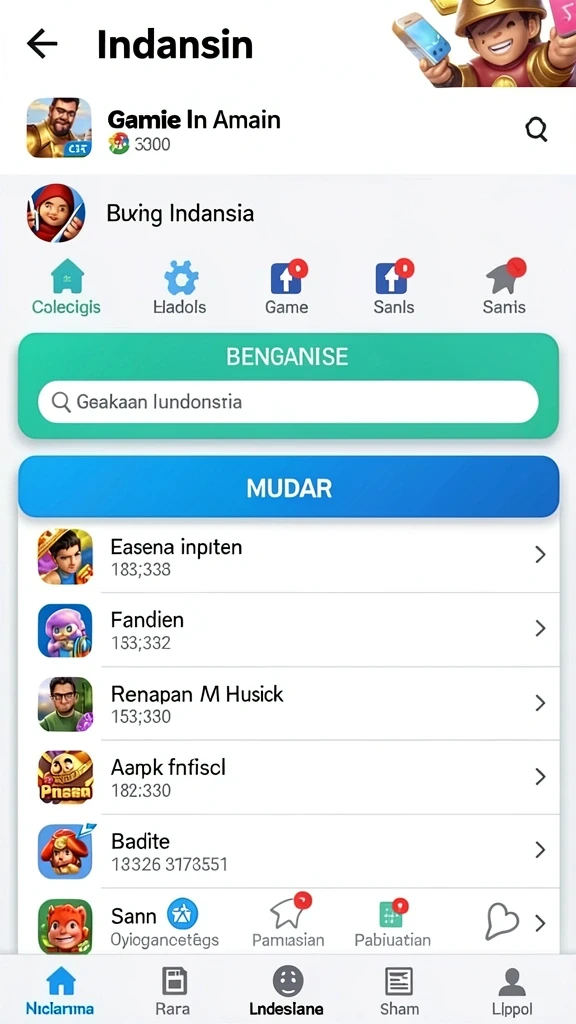 Karakter-karakter unik dengan kemampuan menarik.