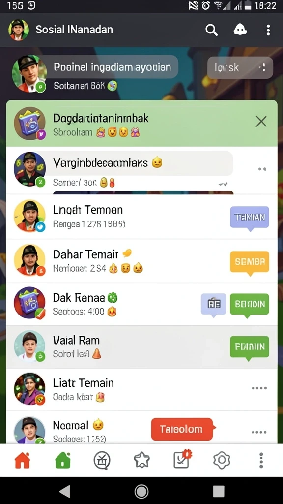 Beragam karakter menarik untuk dipilih.
