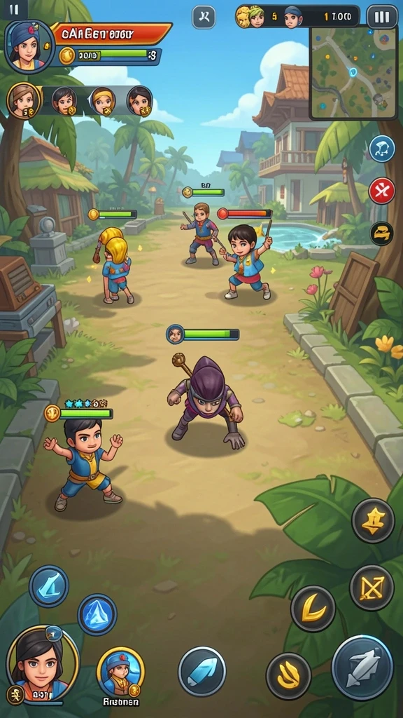 Tangkapan layar menampilkan mode permainan multiplayer yang seru.