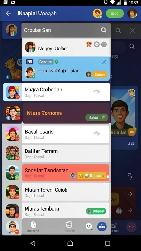Gambar antarmuka pengguna yang ramah dan intuitif.