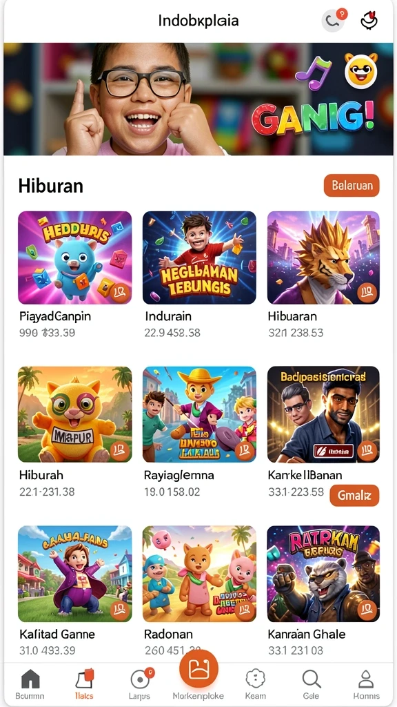 Karakter yang dapat dikustomisasi dengan berbagai pilihan outfit.