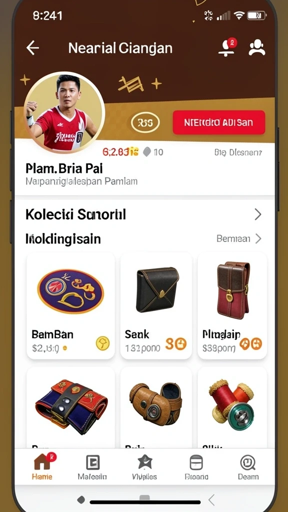 Tampilan antarmuka yang menarik dan user-friendly.