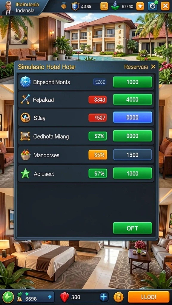 Beragam mode permainan yang tersedia untuk semua level.