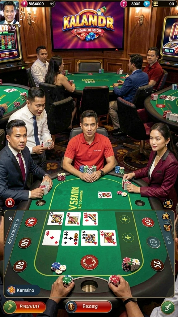 Berbagai pilihan permainan yang menarik.