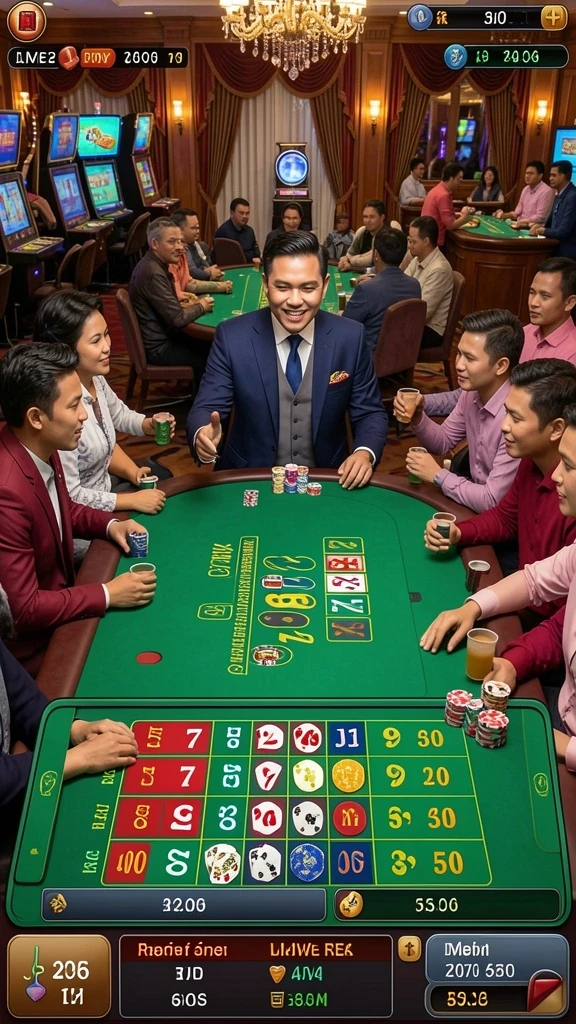 Mode multiplayer yang memungkinkan bersaing dengan teman.
