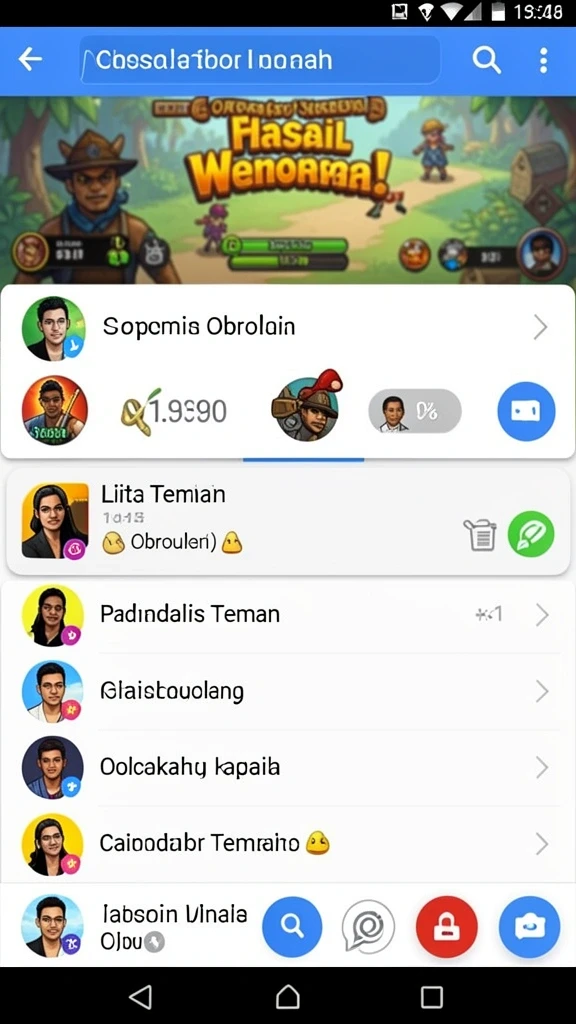 Karakter yang dapat dipesan sesuai keinginan.