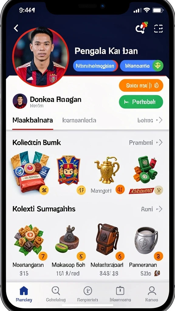 Tampilan antarmuka utama GAHAR188 yang menarik.