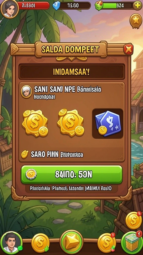 Tangkapan layar menampilkan berbagai karakter unik yang dapat dimainkan.