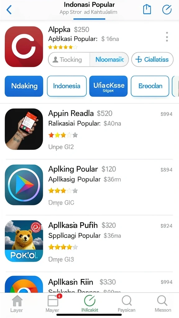 Tampilan awal yang menarik dan memukau.