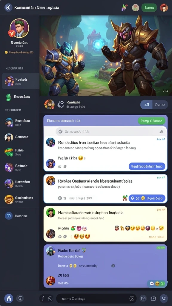 Screenshot dari level menantang di KLUBIMPIAN.