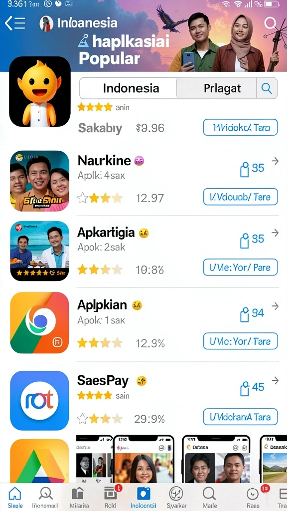 Karakter yang bisa dikustomisasi dengan berbagai pilihan.
