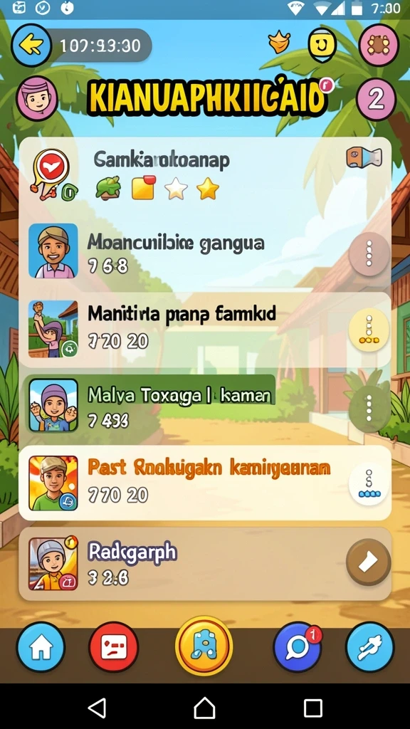 Antarmuka pengguna yang intuitif dan mudah digunakan.