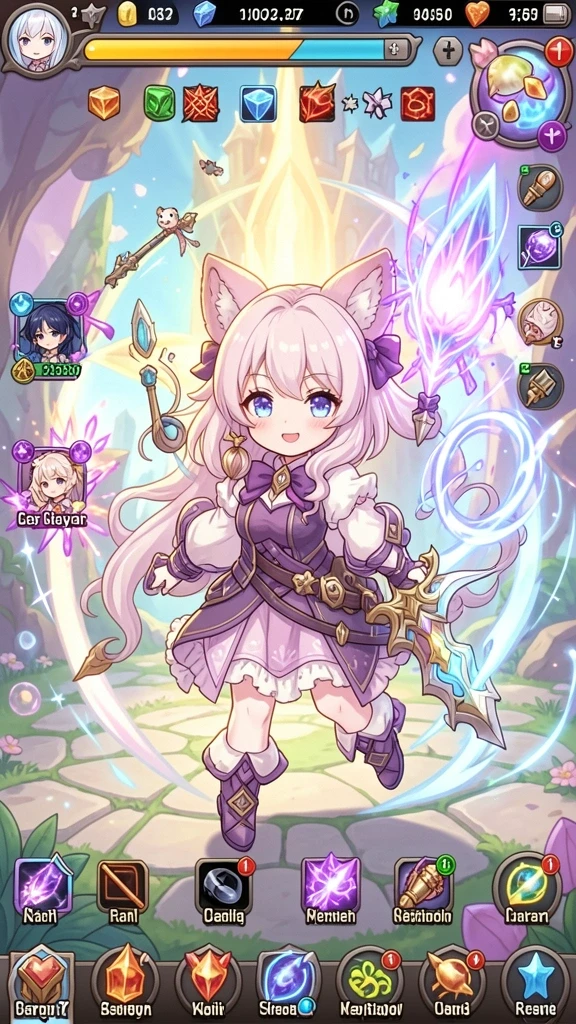 Visual grafis yang memukau dari karakter dalam game.
