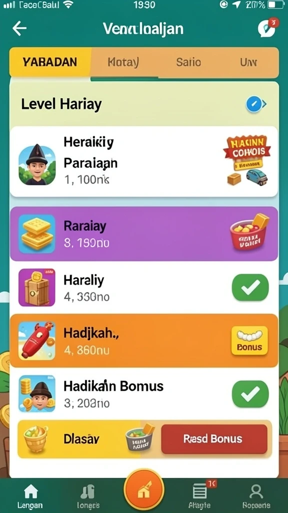 Tampilan antarmuka yang menarik dan mudah digunakan.