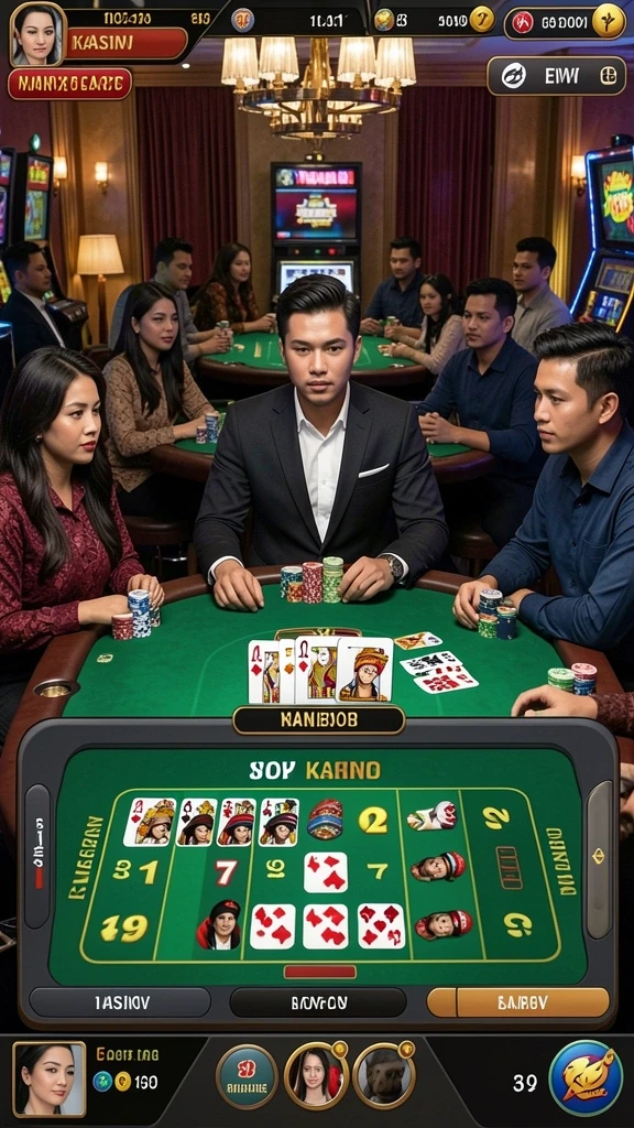 Karakter-karakter unik yang siap dimainkan.