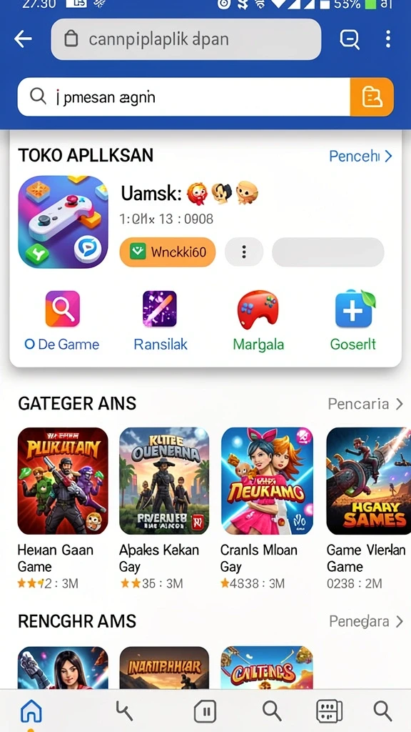 Gameplay yang menarik dengan banyak tantangan.