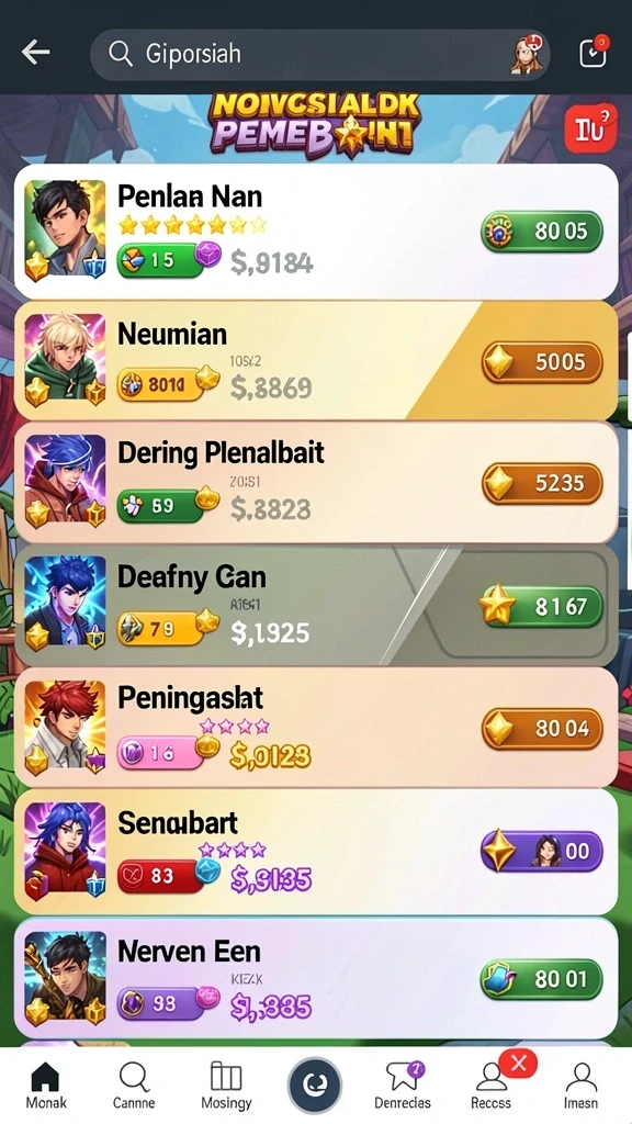 Tampilan antarmuka yang menarik dan mudah dinavigasi.