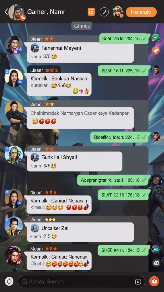 Karakter unik dengan latar belakang cerita menarik.