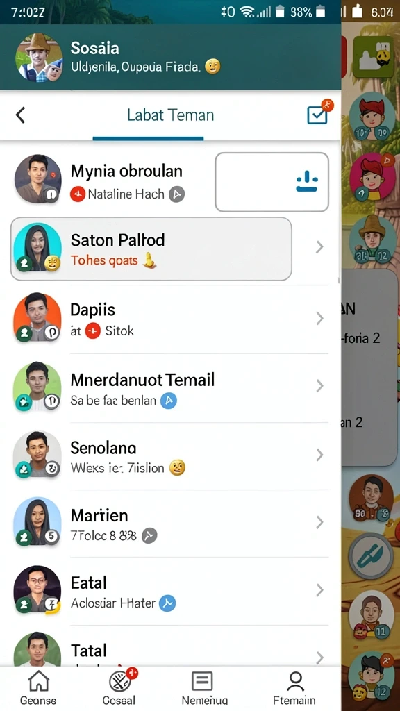 Berbagai karakter dengan kemampuan unik untuk dipilih.