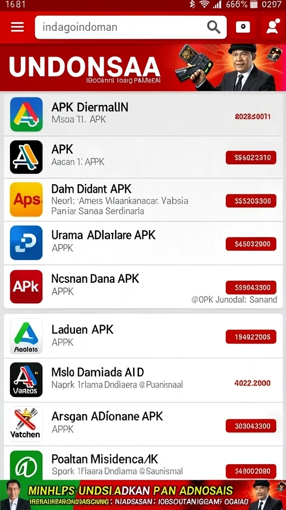 Tampilan antarmuka yang intuitif dan mudah digunakan.