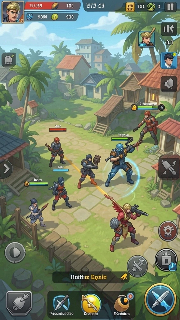 Tampilan awal yang menarik dengan karakter ikonik.