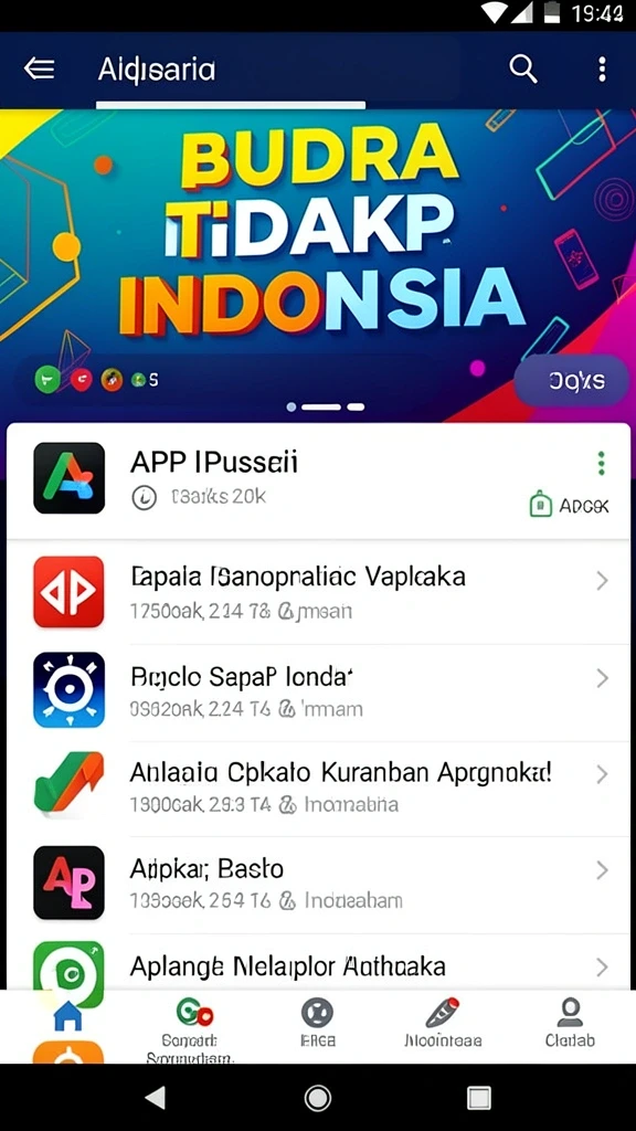 Tampilan antarmuka yang modern dan mudah digunakan.