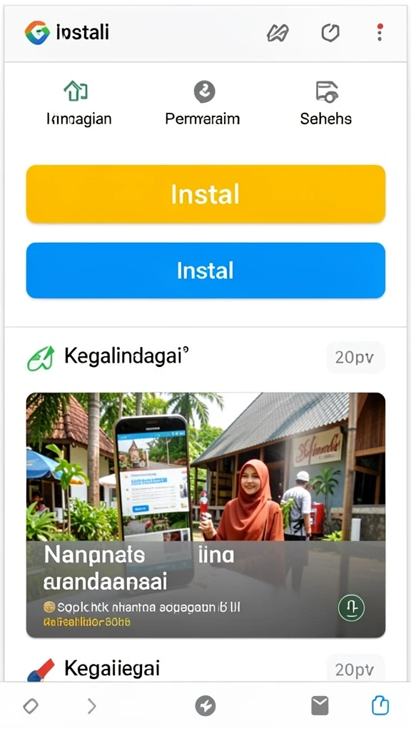 Pengaturan level yang menantang dan inovatif.