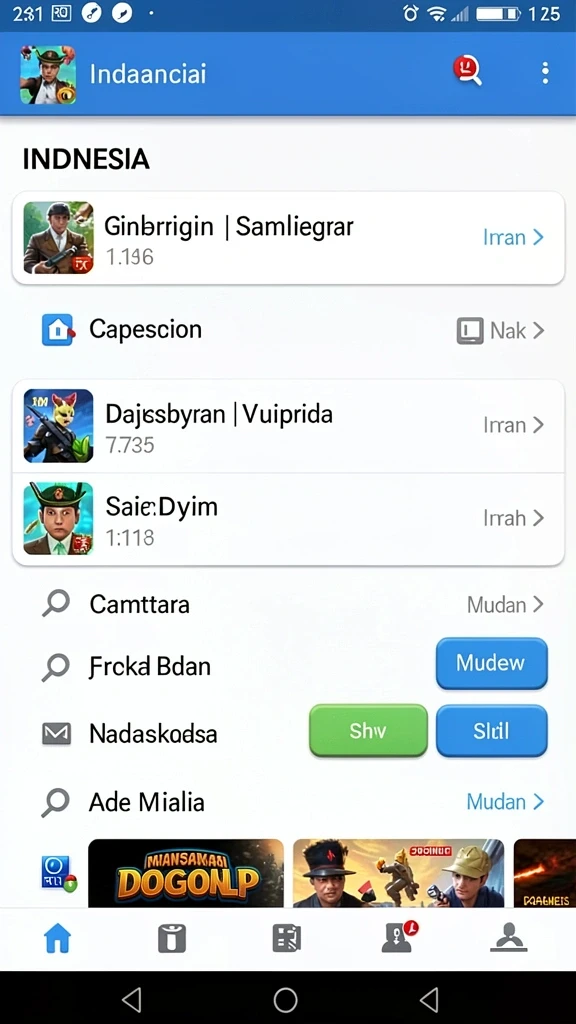 Tampilan antarmuka yang intuitif dan menarik.