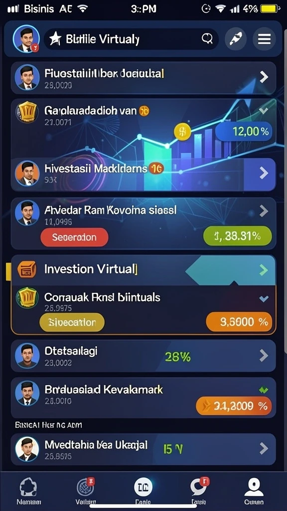 Fitur interaksi pengguna yang menarik dalam permainan.